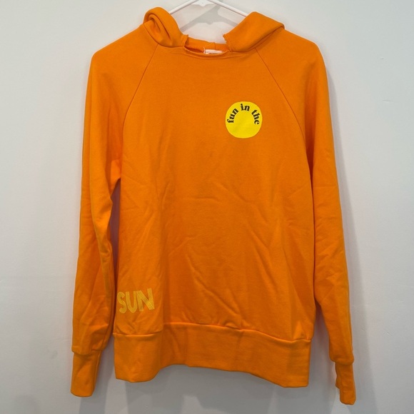 Penfield Warm Fun Fun in the Sun Boyfriend Sweatshirt in Orange - Picture 2 of 10